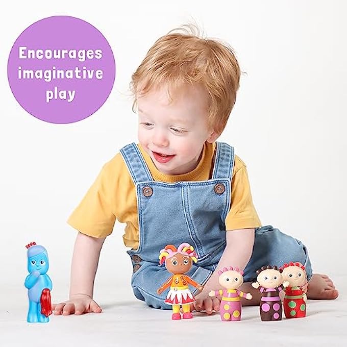 IGGLEPIGGLE, UPSY DAISY & TOMBLIBOOS, CBEEBIES TV SHOW, TODDLER TOY, AGES 18+ MONTHS, INCLUDES 5 FIGURES - Image 2
